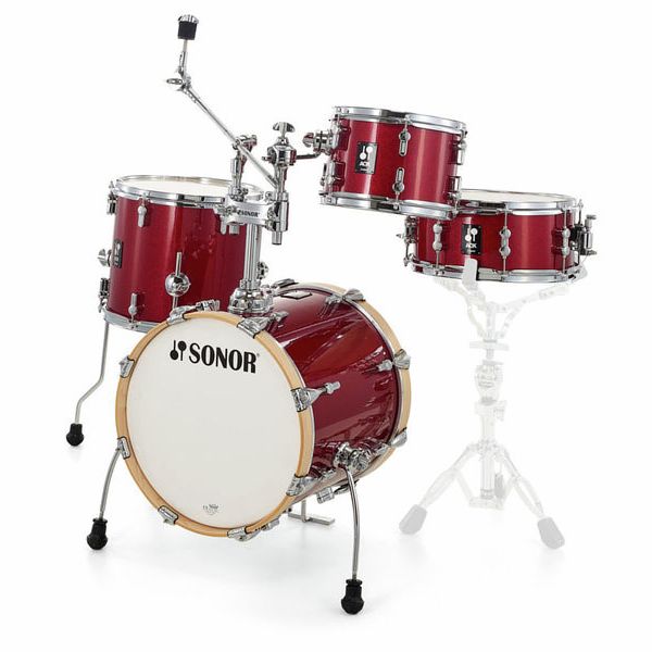 Sonor AQX Jazz 4-piece Shell Pack Red Moon Sparkle