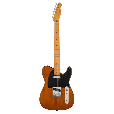 Squier 40th Anniversary Telecaster, Vintage Edition, Maple Fingerboard, Black Anodized Pickguard - Satin Mocha