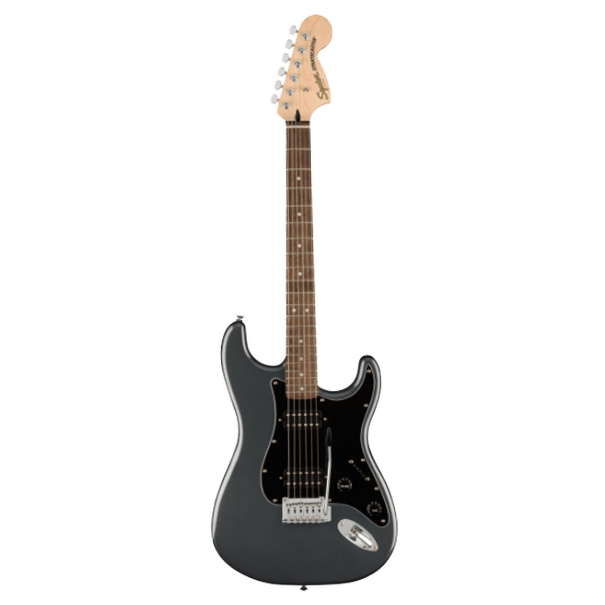 Squier Affinity Series Stratocaster HH, Laurel Fingerboard, Black Pickguard,