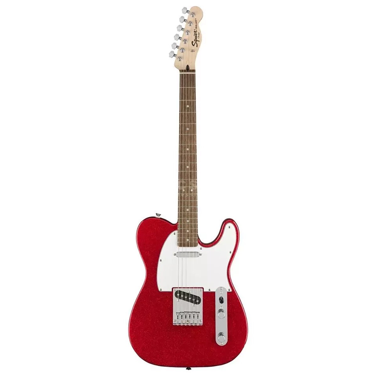 Squier bullet stratocaster hardtail limited edition hot sale electric guitar red sparkle