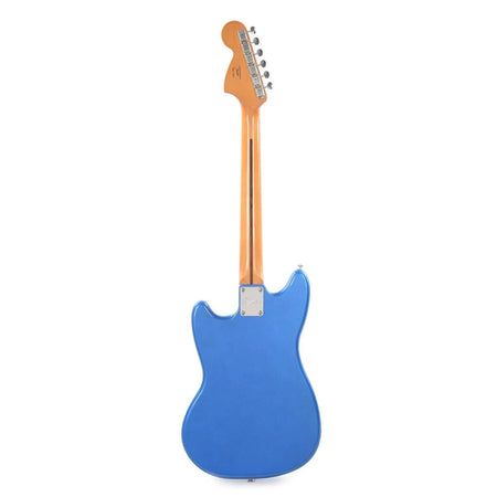 Squier FSR Classic Vibe '60s Competition Mustang, Laurel Fingerboard, Parchment Pickguard -  Lake Placid Blue with Olympic White Stripes