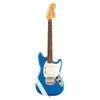 Squier FSR Classic Vibe '60s Competition Mustang, Laurel Fingerboard, Parchment Pickguard -  Lake Placid Blue with Olympic White Stripes