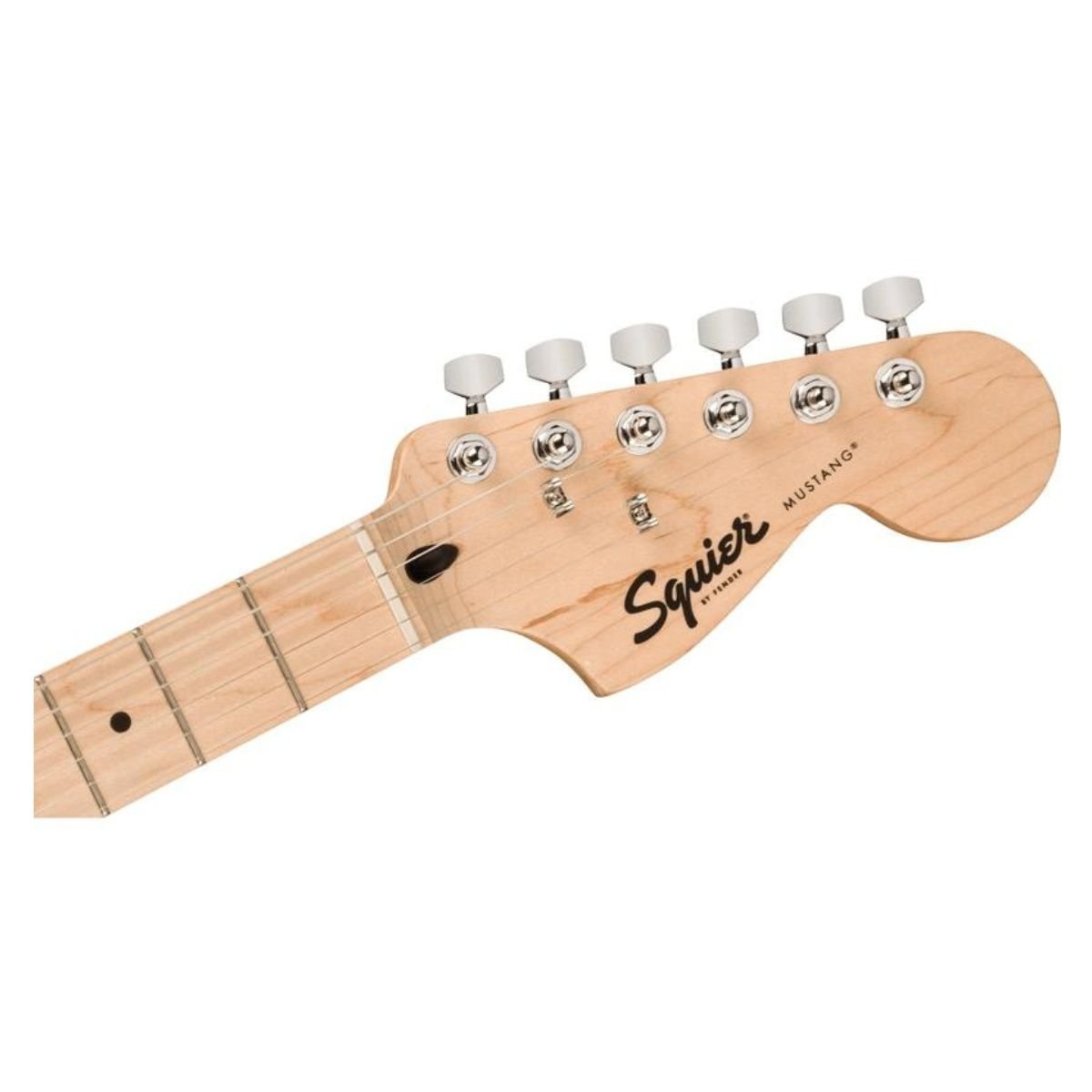 Squier Sonic Mustang, Maple Fingerboard, White Pickguard - 2-Color Sunburst