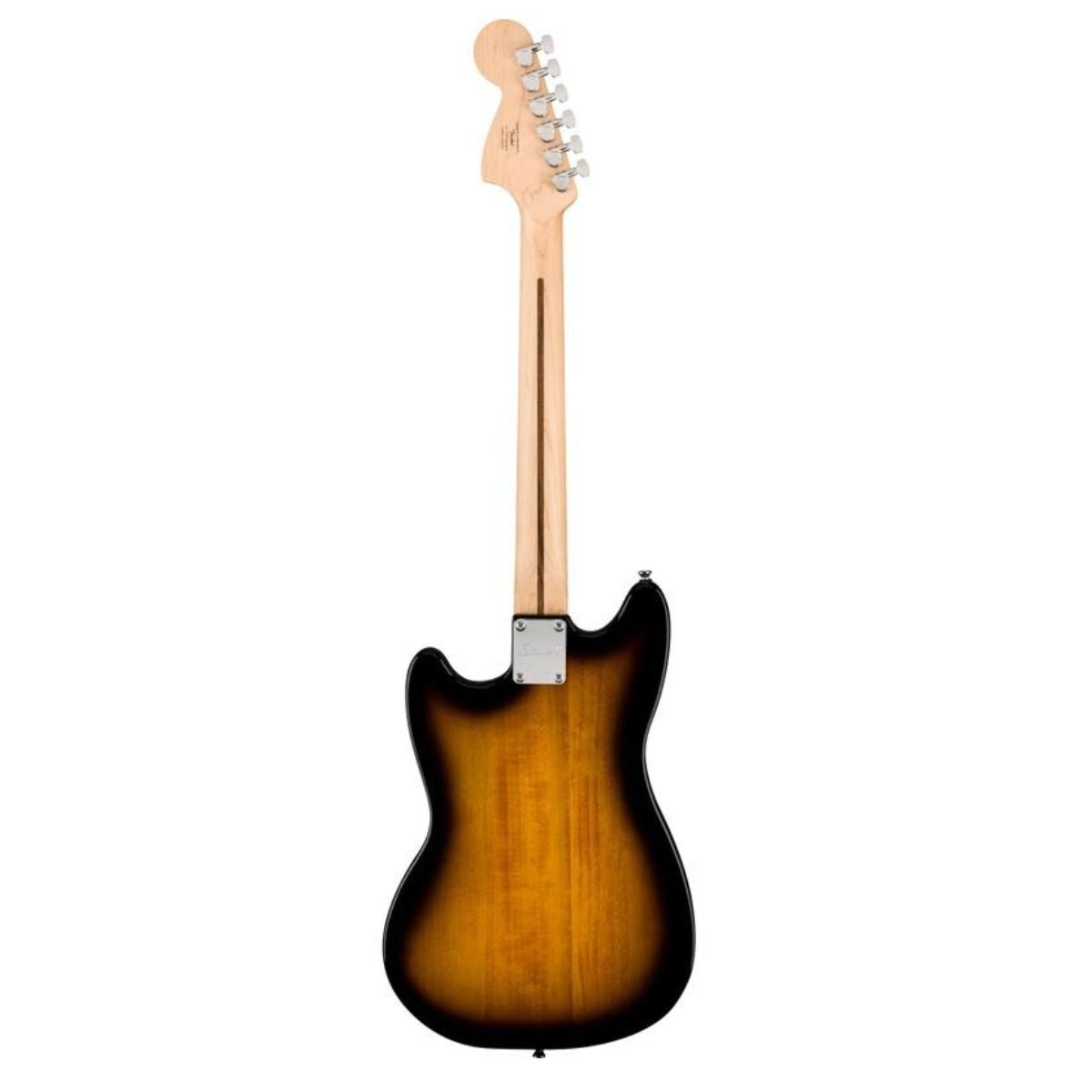 Squier Sonic Mustang, Maple Fingerboard, White Pickguard - 2-Color Sunburst