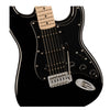 Squier Sonic Stratocaster HSS, Maple Fingerboard, Black Pickguard - Black