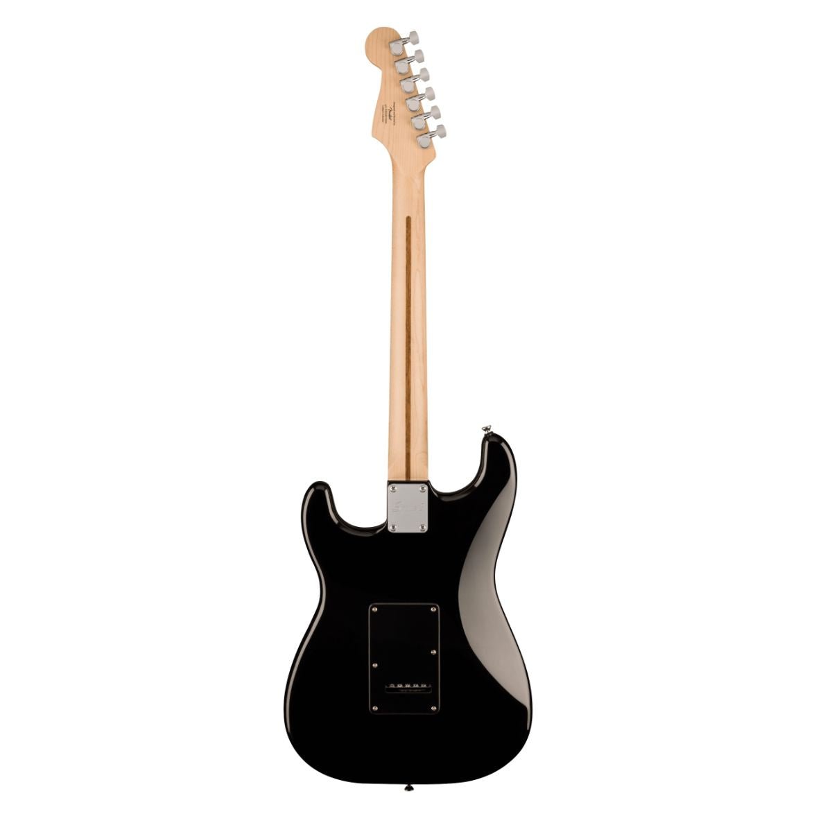Squier Sonic Stratocaster HSS, Maple Fingerboard, Black Pickguard - Black