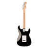 Squier Sonic Stratocaster Left-Handed, Maple Fingerboard, White Pickguard - Black