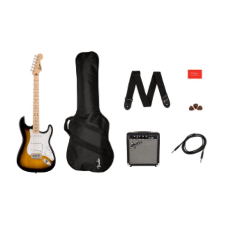 Squier Sonic Stratocaster Pack  - 2-Color Sunburst