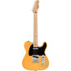 Squire Affinity Series Telecaster, Maple Fingerboard, Black Pickguard, Butterscotch Blonde