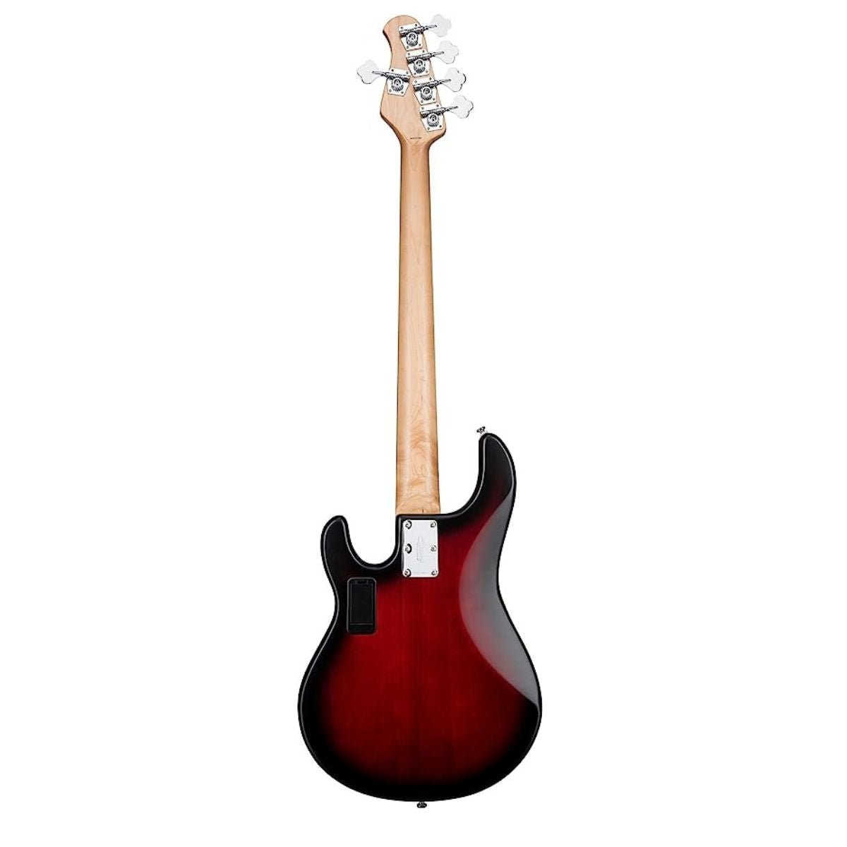 Sterling by Music Man RAY5-RRBS-R1 StingRay5 in Ruby Red Burst Satin, 5-String