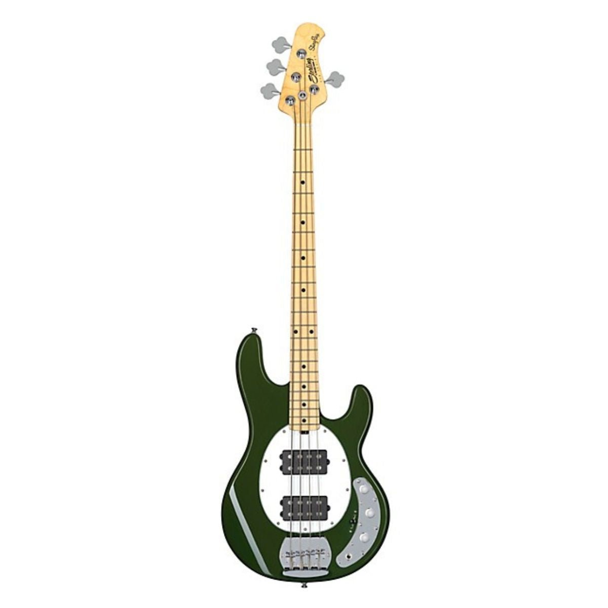 Sterling by Music Man StingRay Ray4HH Maple Fingerboard Electric Bass Olive