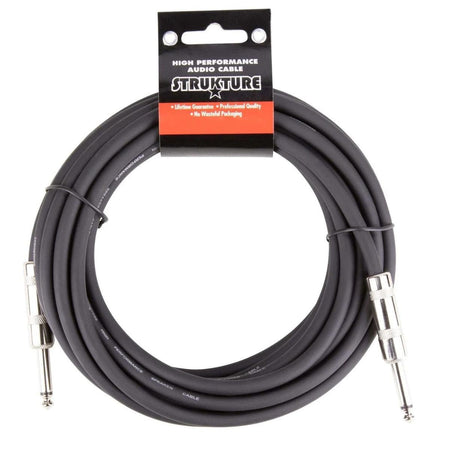 Struckture 20FT Speaker Cable 2PK, 16 Gauge, 1/4" Connectors