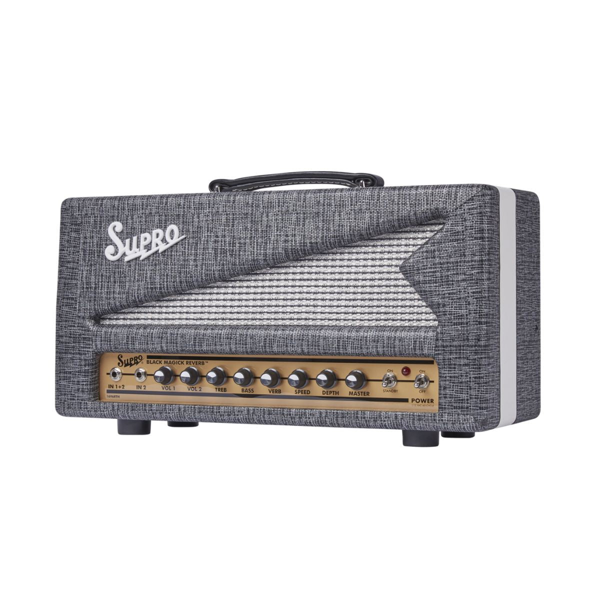 Supro 1696RTH Black Magick Reverb 25-watt Class A Tube Head