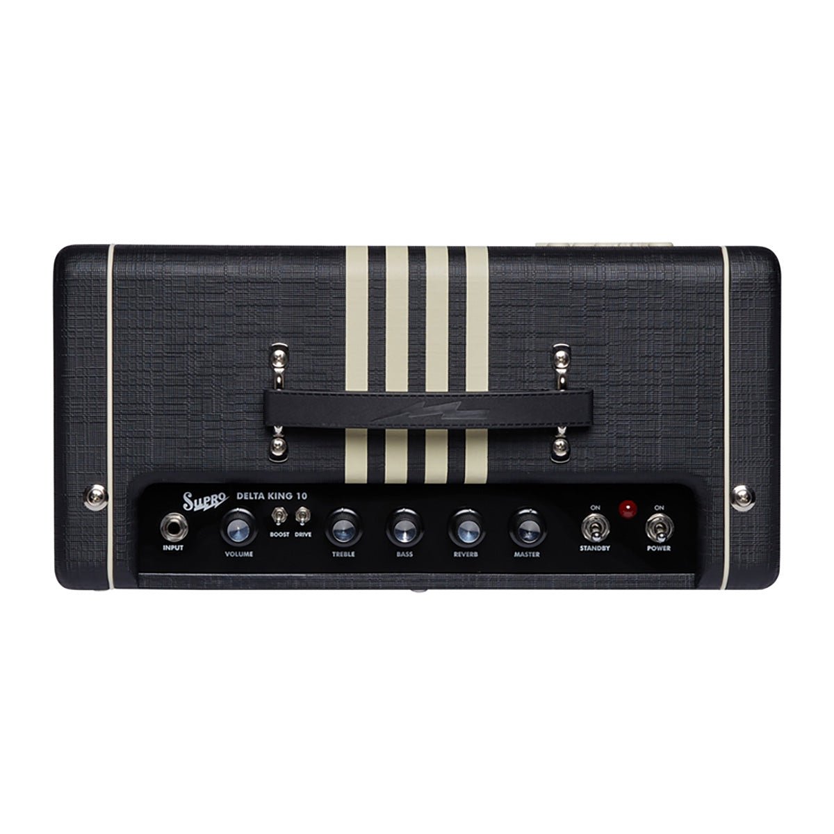 Supro Delta King 10 1x10-inch 5-watt Tube Combo Amp - Black and Cream