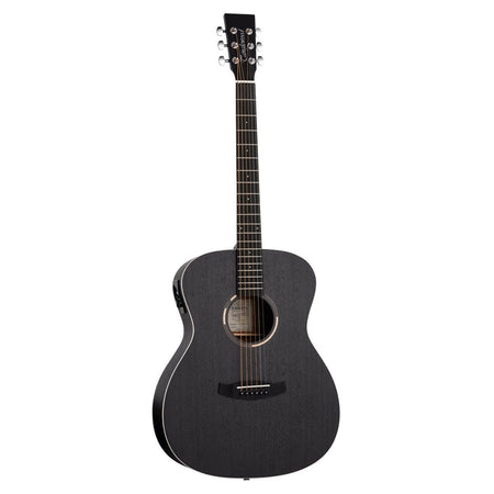 Tanglewood Guitars Blackbird TWBBOE Acoustic/Electric Guitar (Smokestack Black Satin)