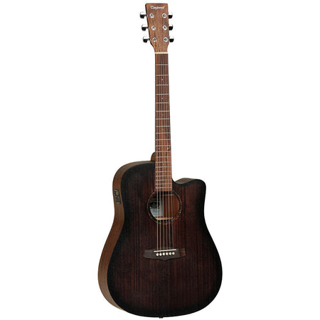 Tanglewood TWCRDCE Cutaway Acoustic Electric Guitar, Whiskey Barrel Burst Satin
