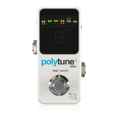 TC Electronic Polytune 3 Mini Polyphonic Tuner Pedal for Electric Guitar & Bass