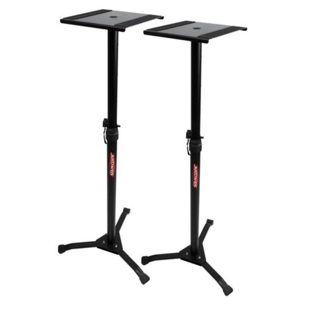 Ultimate Support JamStand JS-MS70+ JamStands Adjustable Monitor Stand PAIR, Black (SOLD AS PAIR)