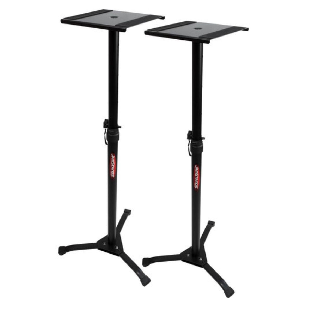 Ultimate Support JamStand JS-MS70+ JamStands Adjustable Monitor Stand PAIR, Black (SOLD AS PAIR)