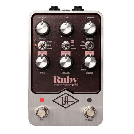 Universal Audio Ruby '63 Top Boost Amplifier Pedal