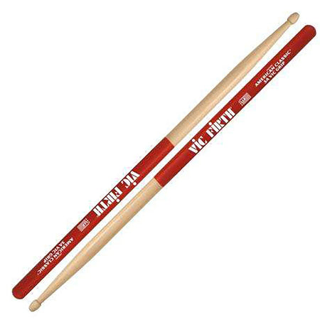 Vic Firth American Classic Drumsticks With Vic Grip - 5A - Wood Tip