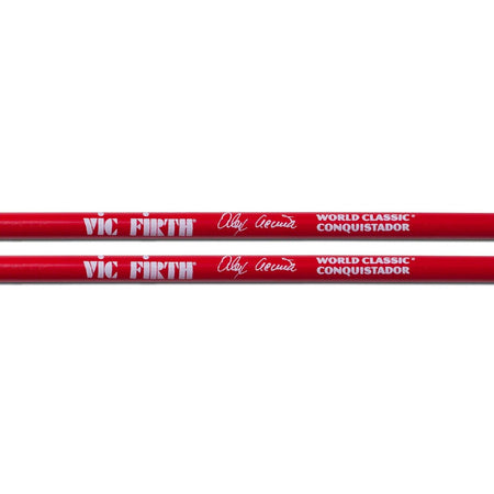 Vic Firth Alex Acuna Conquistador Timbale Sticks Rojo