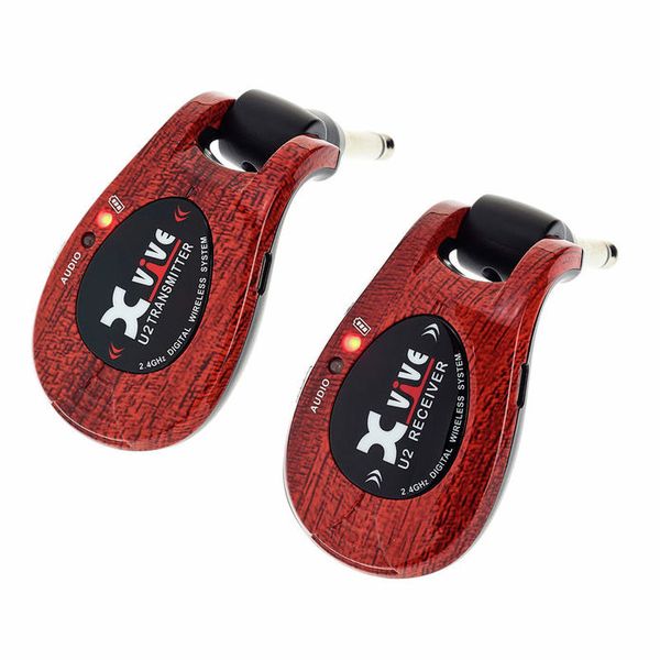 Xvive Audio U2 Wireless System for Electric Guitars - Redwood