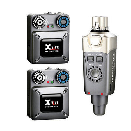 Xvive Audio U4R2 Wireless In-Ear Monitoring System (Pair)