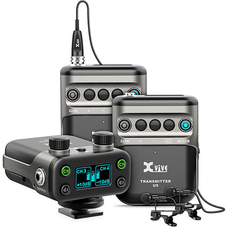 Xvive Audio U5 Camera-mounted Wireless Lavalier Microphone System