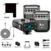 Xvive Audio U5T2 Camera-mounted Dual-channel Wireless Lavalier Microphone System