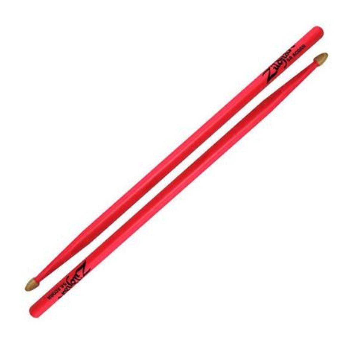 Zildjian Acorn Drumsticks - 5A - Neon Pink