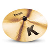 Zildjian K Custom K0904 18" Dark Crash, Thin Cymbal